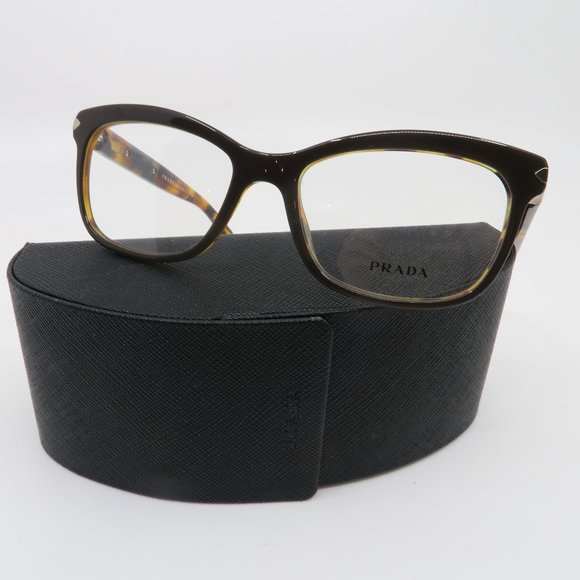 Prada Brown & Havana Rx. Glasses VPR 10R UBS-1O1 - Picture 7 of 7